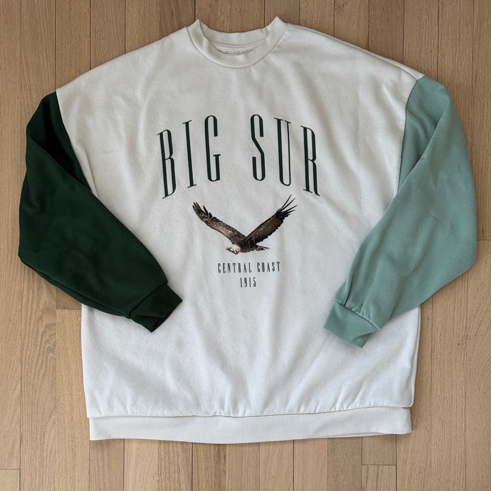 Big Sur Graphic Crewneck Sweatshirt Unisex M